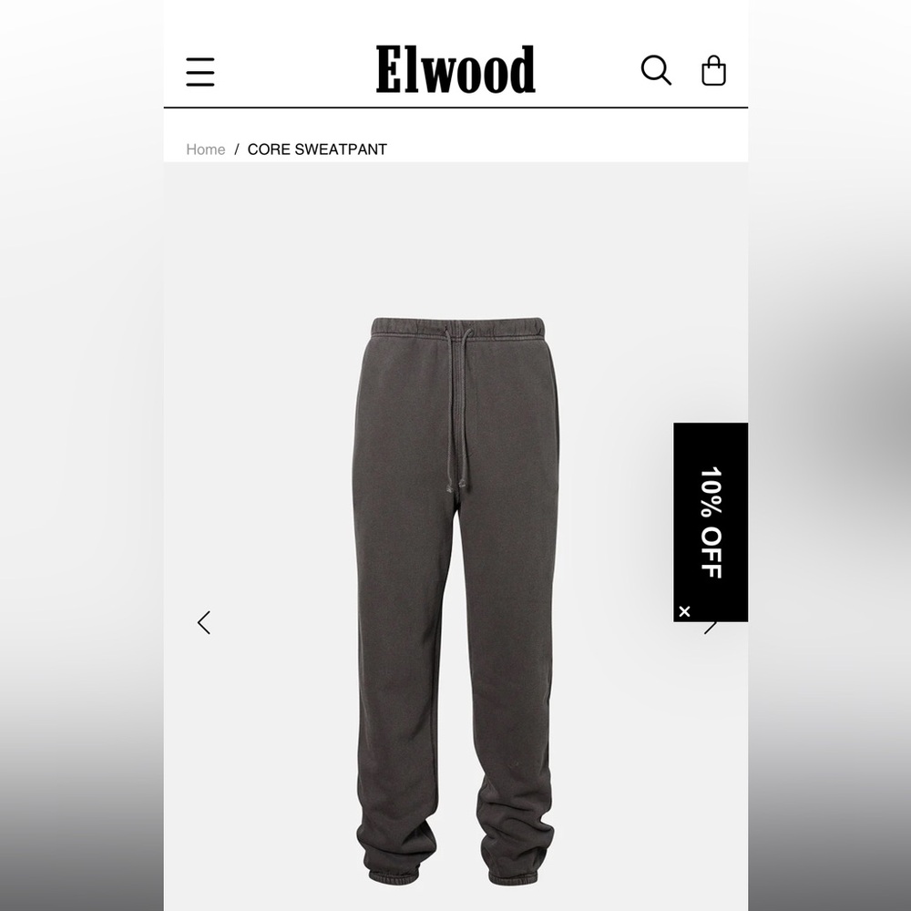 Elwood unisex Gray Sweatpants